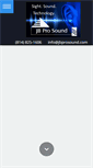 Mobile Screenshot of jbprosound.com